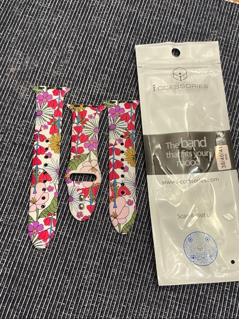 Floral Apple Watch Band - Multicolor